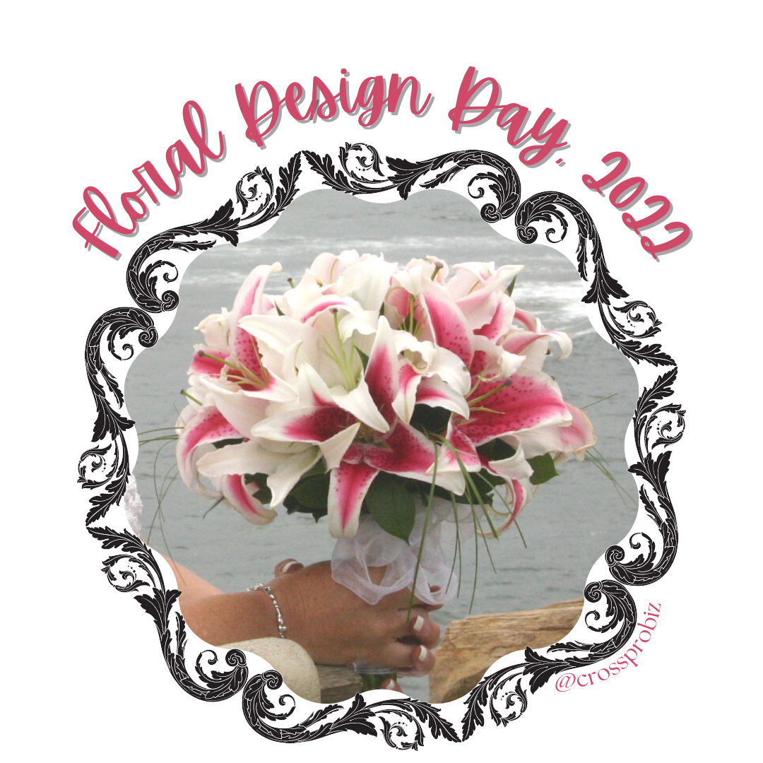stargazer lily bridal bouquet of Stephanie Cross